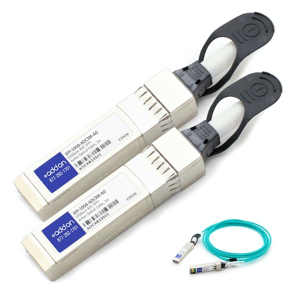 Add-On Addon Msa And Taa Compliant 10Gbase-Aoc Sfp+ To Sfp+ Direct Attach SFP-10GB-AOC3M-AO - main